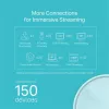 TP-Link Deco X20 AX1800 belaidžio tinklo maršrutizatorius, Wi-Fi 6, balta spalva