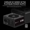 CORSAIR SF750 maitinimo blokas, visiškai modulinis, 80 PLUS Platinum, SFX, 750 W