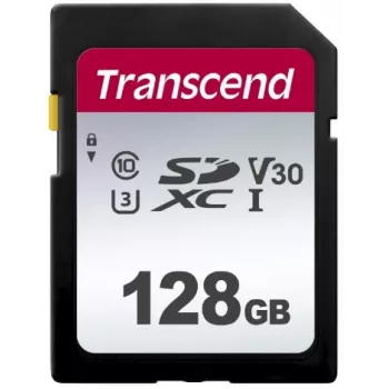 TRANSCEND SDXC kortelė 300s 128GB UHS-I U3