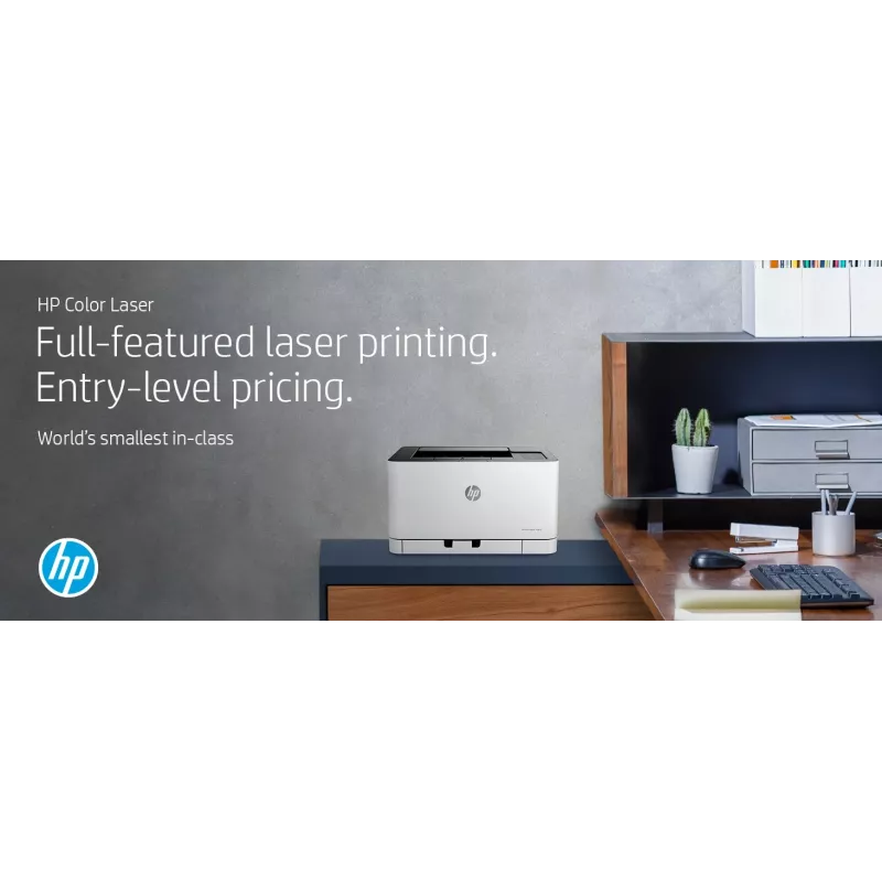 HP Color Laser 150nw spalvotas lazerinis spausdintuvas, A4, 600 x 600 DPI, 18 ppm