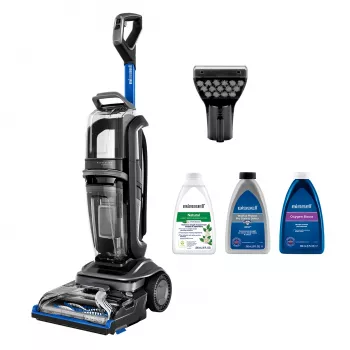 Bissell Revolution HydroSteam kilimų valymo mašina, vaikščiojamoji, juoda, mėlyna, titano