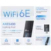 TP-Link Archer AXE5400 belaidis USB adapteris Wi-Fi 6E su aukšto stiprinimo antenomis