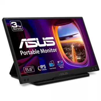 Nešiojamas monitorius ASUS ZenScreen MB166C 15.6 colio Full HD IPS LED 1920x1080, 250 cd/m², 5 ms, USB-C maitinimas