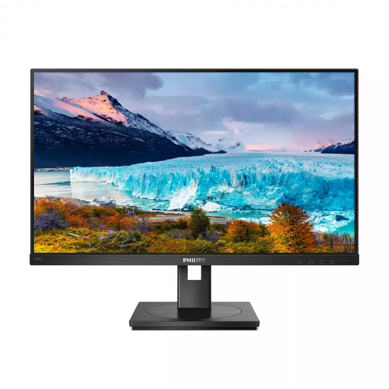 Philips S Line 275S1AE/00 monitor 68,6 cm (27 colių) 2560 x 1440 pikselių 2K Ultra HD LCD juodas