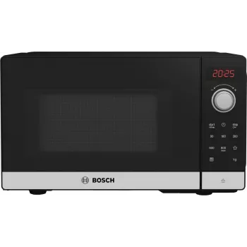Bosch Serie 2 FFL023MS2 mikrobangų krosnelė Juoda, Nerūdijantis plienas, 20 L, 800 W