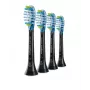 Philips C3 Premium Plaque Defence HX9044/33 4x juodi šepetėlio antgaliai