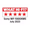 Sony WF-1000XM5 belaidės ausinės, sidabrinės