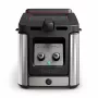 Tefal Clear Duo FR600D vienkartinė gruzdintuvė 0,65 l 2000 W juoda, nerūdijantis plienas