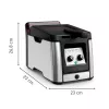 Tefal Clear Duo FR600D vienkartinė gruzdintuvė 0,65 l 2000 W juoda, nerūdijantis plienas
