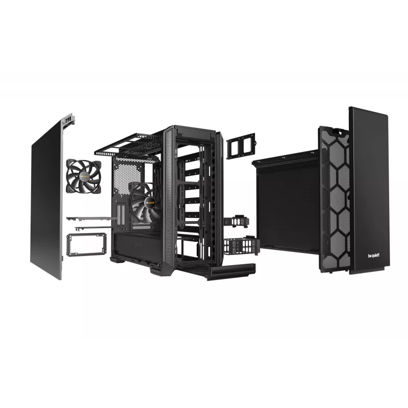 Korpusas be quiet! Silent Base 601 Midi Tower juodas