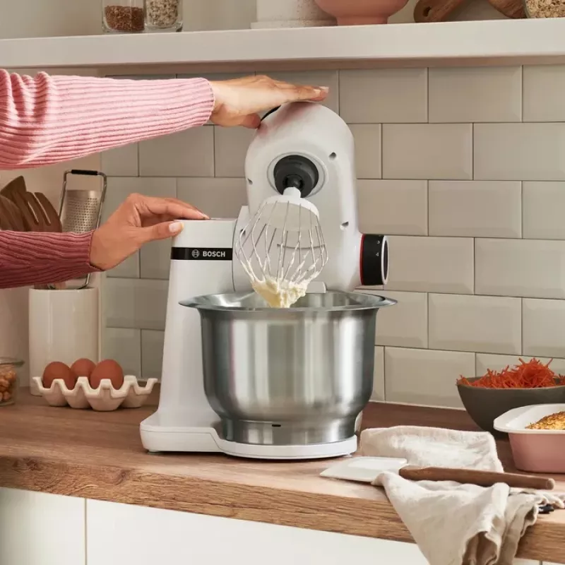 Bosch Serie 2 MUMS2EW40 virtuvinis kombainas 700 W 3.8 L Baltas