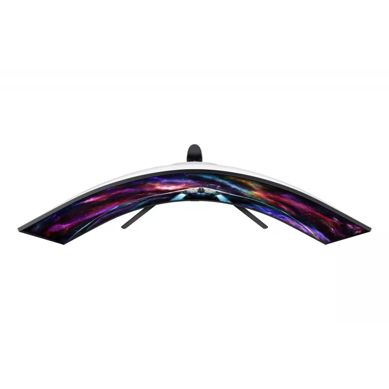 Samsung G95NC kompiuterio monitorius 144,8 cm (57 colių) 7680 x 2160 pikselių Dual UHD LED juodas, baltas
