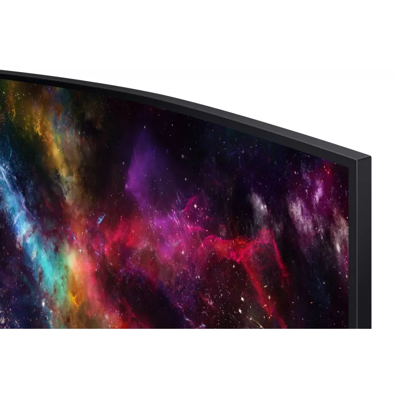 Samsung G95NC kompiuterio monitorius 144,8 cm (57 colių) 7680 x 2160 pikselių Dual UHD LED juodas, baltas