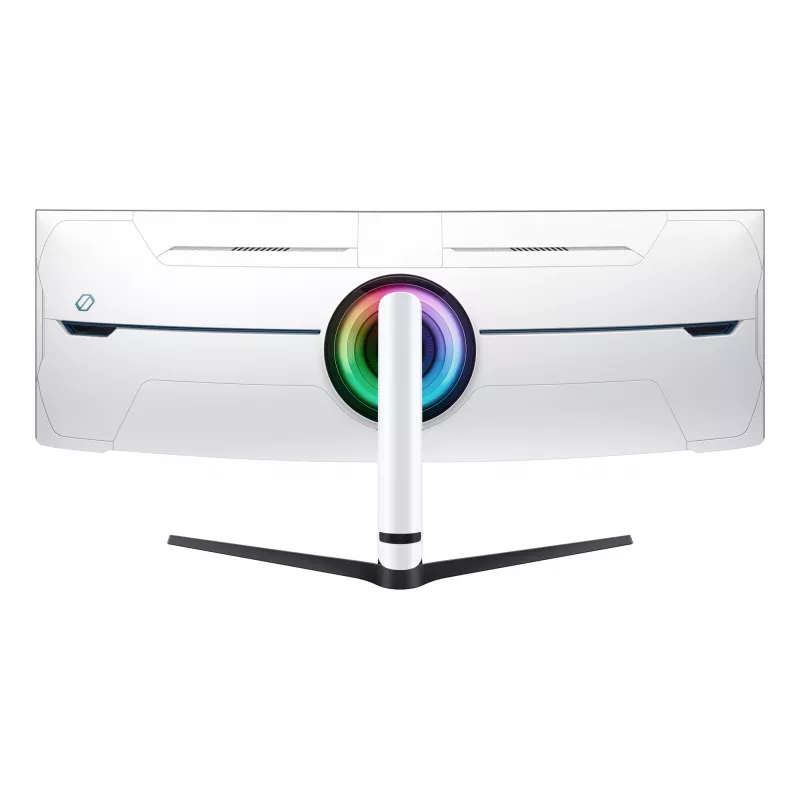 Samsung G95NC kompiuterio monitorius 144,8 cm (57 colių) 7680 x 2160 pikselių Dual UHD LED juodas, baltas