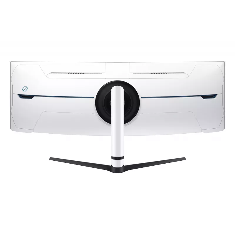 Samsung G95NC kompiuterio monitorius 144,8 cm (57 colių) 7680 x 2160 pikselių Dual UHD LED juodas, baltas