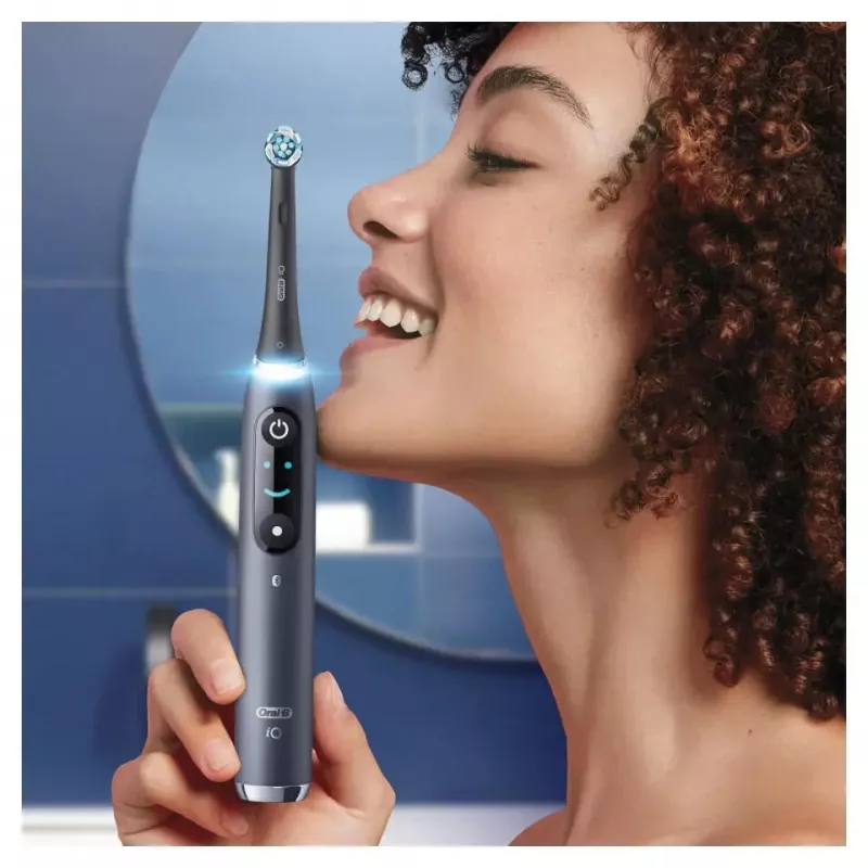Oral-B iO Series 9N suaugusiųjų vibracinis dantų šepetėlis juodas