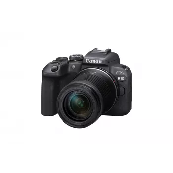 Canon EOS R10 + RF-S 18-150mm IS STM veidrodinis fotoaparatas 24,2 MP CMOS 6000 x 4000 pikselių Juoda