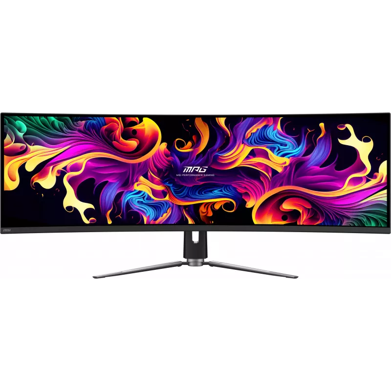 MSI MPG 491CQP QD-OLED monitorius 124.5 cm (49 colių) 5120 x 1440 pikselių DQHD juodas