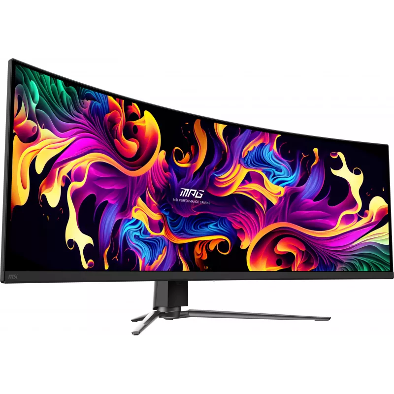 MSI MPG 491CQP QD-OLED monitorius 124.5 cm (49 colių) 5120 x 1440 pikselių DQHD juodas