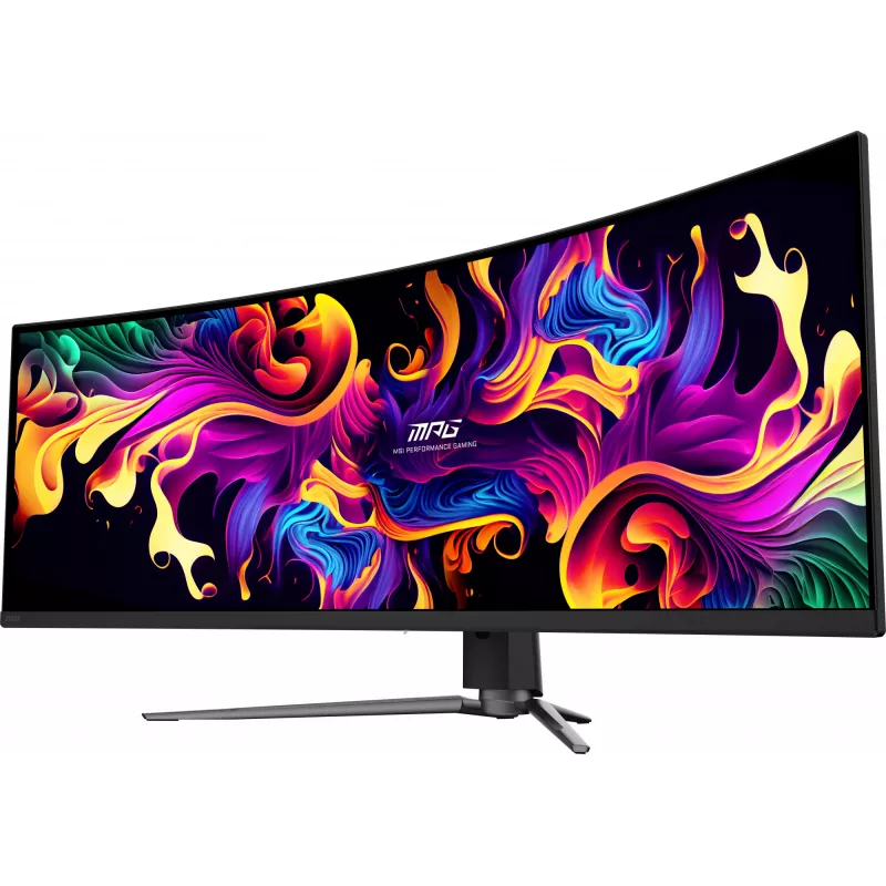 MSI MPG 491CQP QD-OLED monitorius 124.5 cm (49 colių) 5120 x 1440 pikselių DQHD juodas