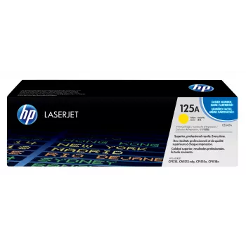 HP 125A geltonas originalus lazerinis kasetė, 1400 puslapių, 1 vnt.