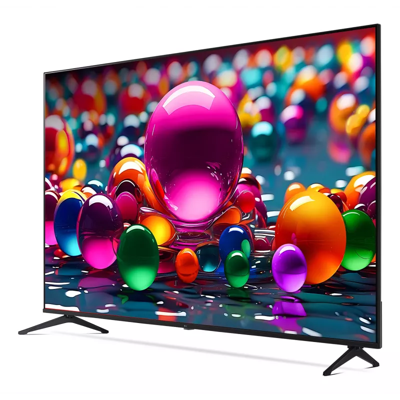 LG UHD AI 75UA75006LA 190,5 cm (75 colių) 4K Ultra HD išmanusis televizorius su Wi-Fi, juodas