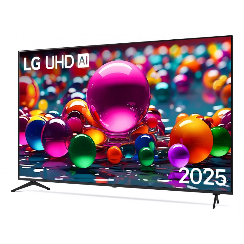 LG UHD AI 75UA75006LA 190,5 cm (75 colių) 4K Ultra HD išmanusis televizorius su Wi-Fi, juodas