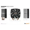 be quiet Shadow Rock Slim 2 CPU aušintuvas