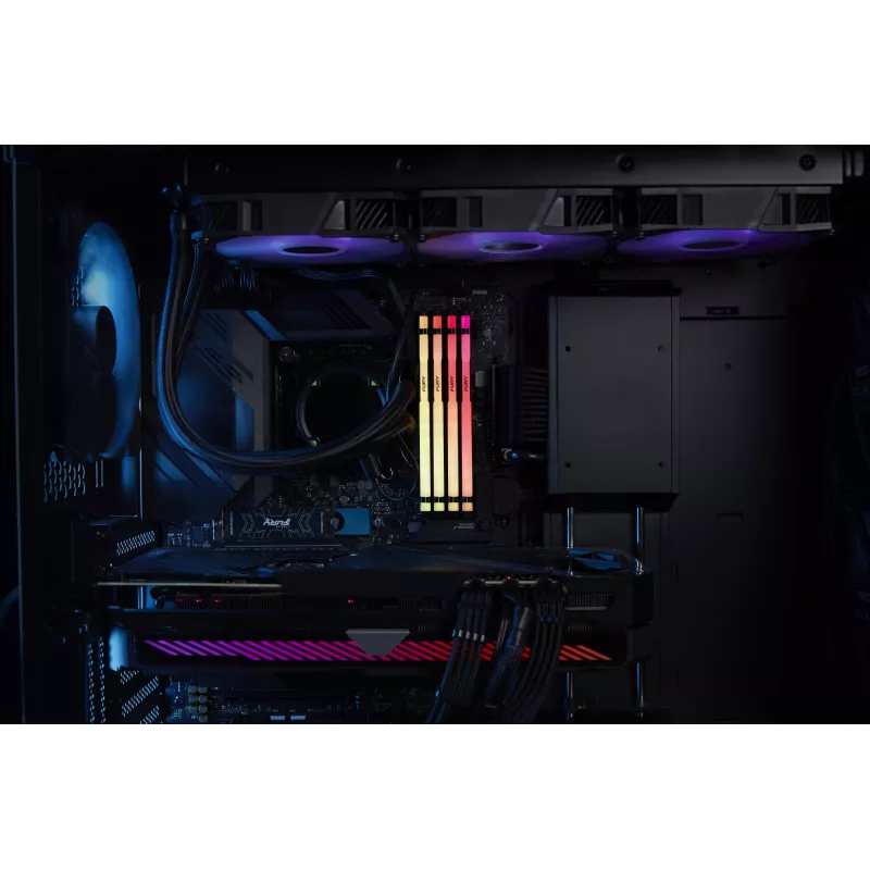Kingston FURY Beast 32GB (2x16GB) DDR5 6000MHz CL36 atminties rinkinys su RGB apšvietimu