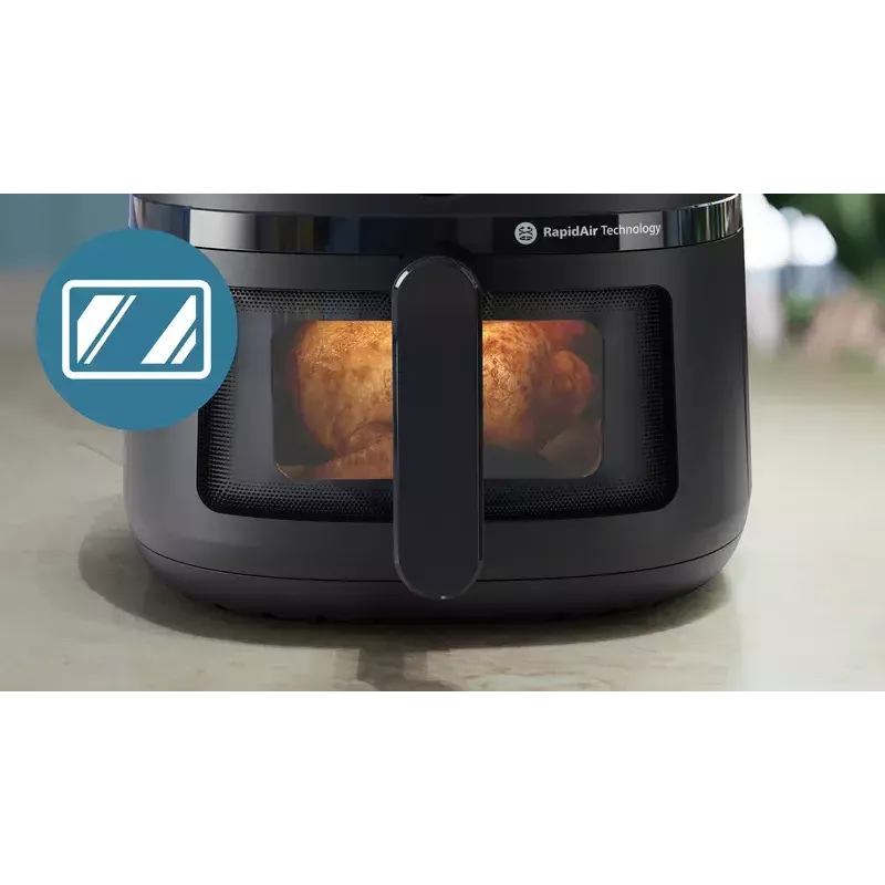 Oro gruzdintuvė Philips NA231/00 2000 Series — 6,2 l, 1700 W, 13 programų, Rapid Air technologija