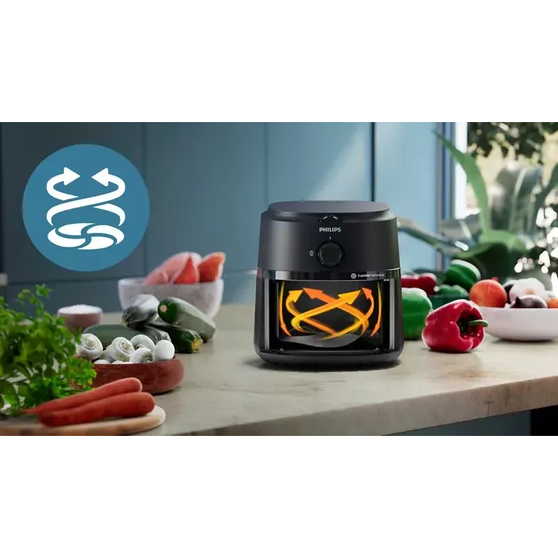 Oro gruzdintuvė Philips NA231/00 2000 Series — 6,2 l, 1700 W, 13 programų, Rapid Air technologija