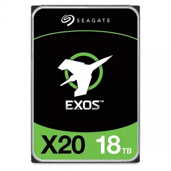 Seagate Enterprise Exos X20 vidinis kietasis diskas 18 TB 7200 RPM 3,5 colio Serial ATA III
