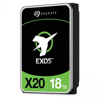 Seagate Enterprise Exos X20 vidinis kietasis diskas 18 TB 7200 RPM 3,5 colio Serial ATA III