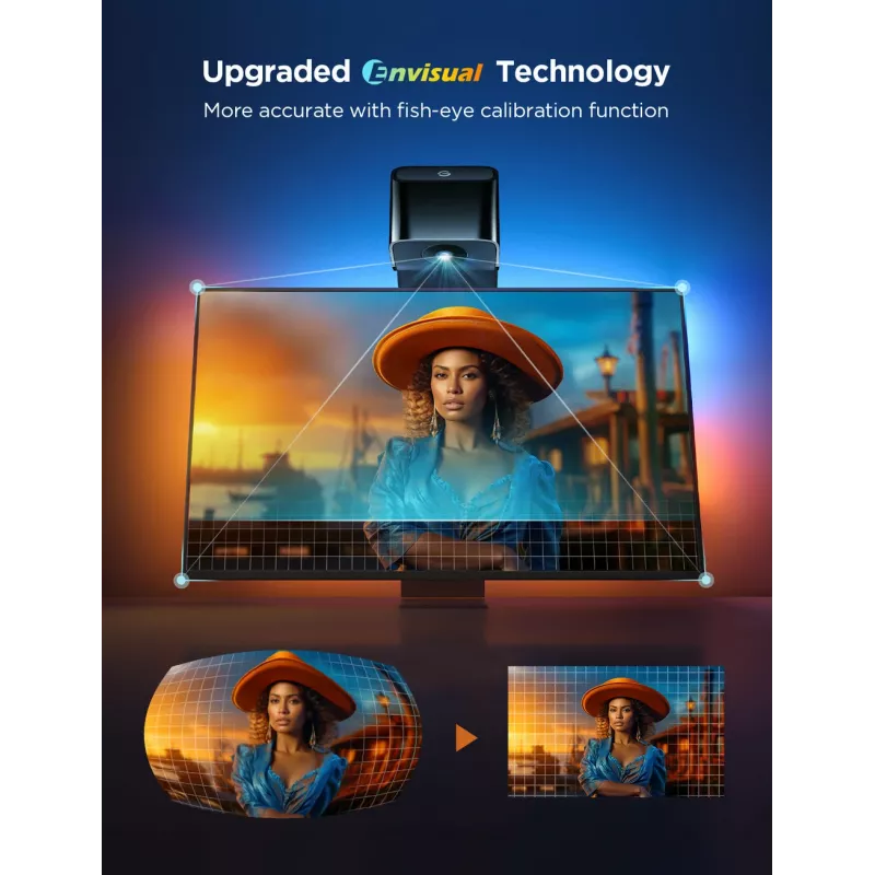Govee TV Backlight 3 Lite apšvietimas televizoriui