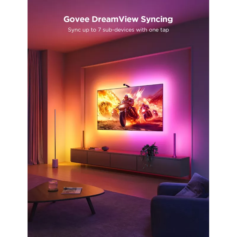 Govee TV Backlight 3 Lite apšvietimas televizoriui