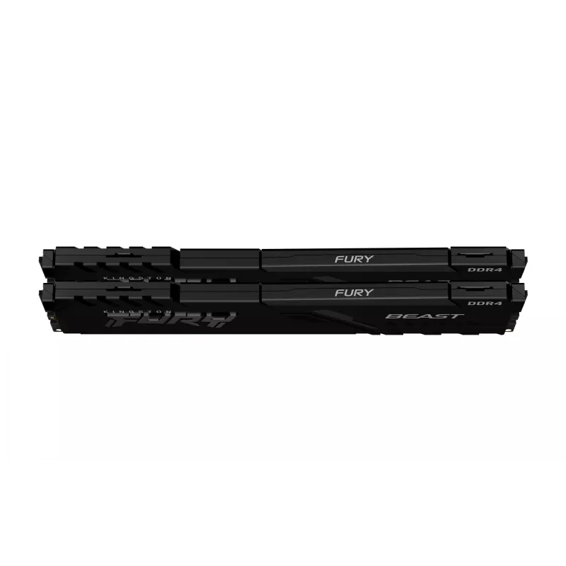 Kingston FURY Beast 16GB (2x8GB) DDR4 3600MT/s CL17 atminties rinkinys juodas