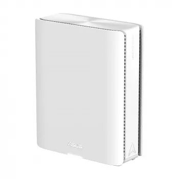 ASUS ZenWiFi BQ16 BE25000 keturių juostų (2.4 GHz / 5 GHz-1 / 5 GHz-2 / 6 GHz) Wi-Fi 7 (802.11be) maršrutizatorius, baltas, 5 vidinės antenos