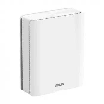 ASUS ZenWiFi BQ16 BE25000 keturių juostų (2.4 GHz / 5 GHz-1 / 5 GHz-2 / 6 GHz) Wi-Fi 7 (802.11be) maršrutizatorius, baltas, 5 vidinės antenos
