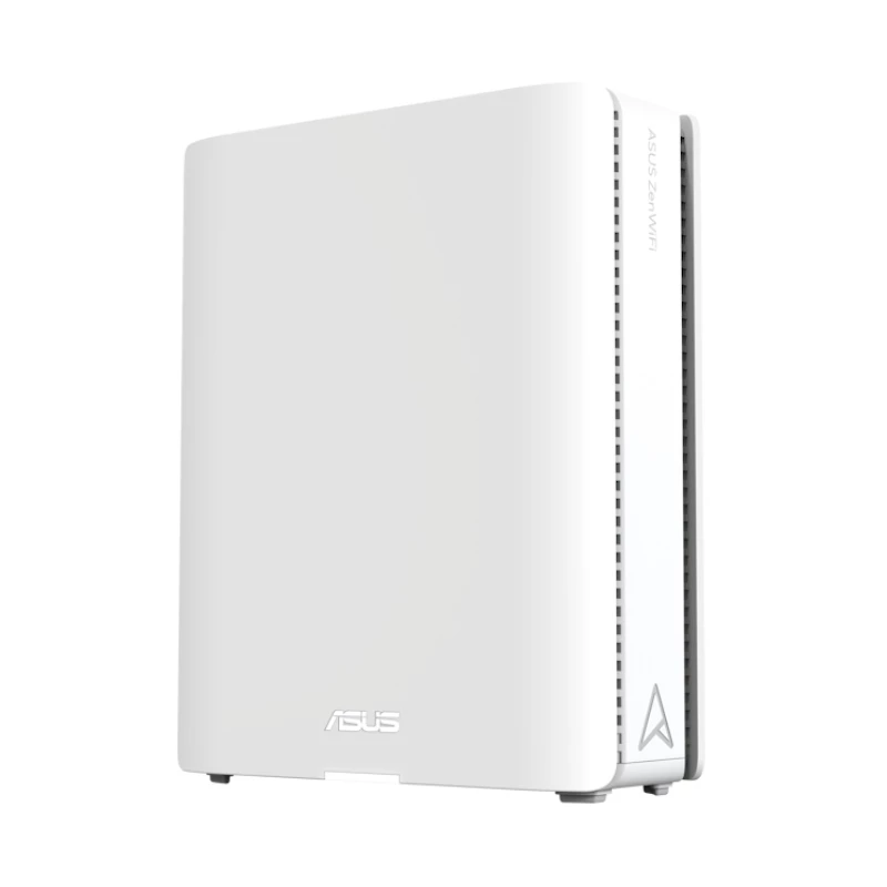 ASUS ZenWiFi BQ16 BE25000 keturių juostų (2.4 GHz / 5 GHz-1 / 5 GHz-2 / 6 GHz) Wi-Fi 7 (802.11be) maršrutizatorius, baltas, 5 vidinės antenos