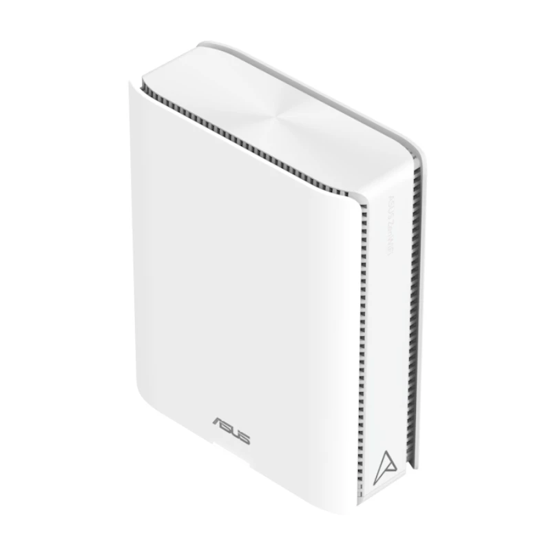 ASUS ZenWiFi BQ16 BE25000 keturių juostų (2.4 GHz / 5 GHz-1 / 5 GHz-2 / 6 GHz) Wi-Fi 7 (802.11be) maršrutizatorius, baltas, 5 vidinės antenos