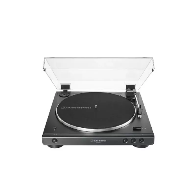 AUDIO-TECHNICA AT-LP60XBT automatinė belaidė Bluetooth vinilinė patefonė – juoda