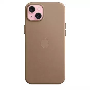 APPLE FineWoven Dėklas su MagSafe, iPhone 15 Plus, Taupe