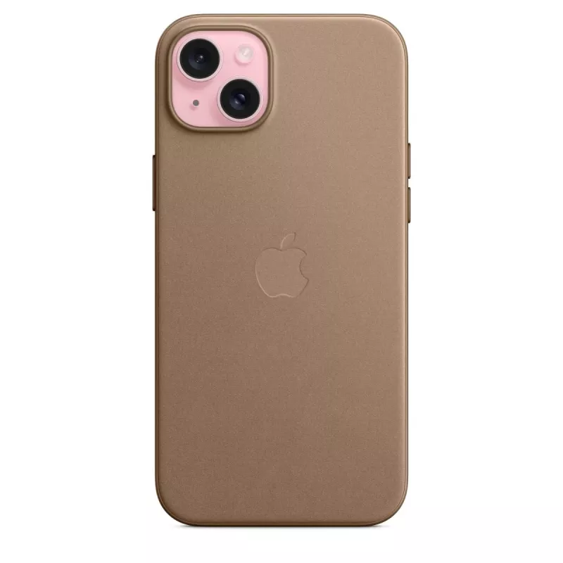 APPLE FineWoven Dėklas su MagSafe, iPhone 15 Plus, Taupe