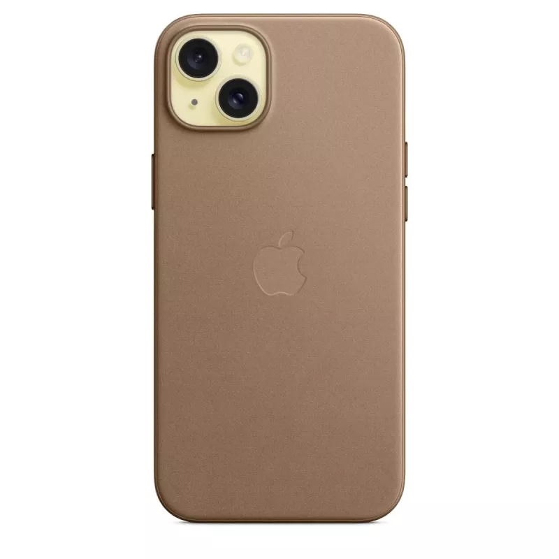 APPLE FineWoven Dėklas su MagSafe, iPhone 15 Plus, Taupe