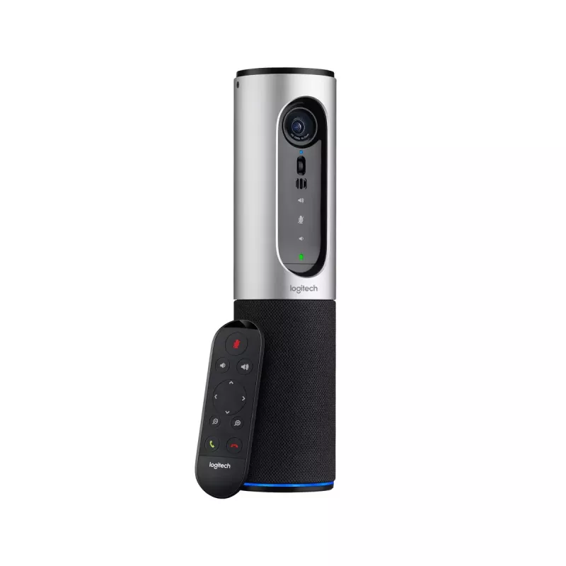 LOGITECH Conferencecam Connect Visapusė vaizdo konferencijų sistema, sidabrinė