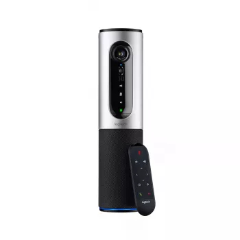 LOGITECH Conferencecam Connect Visapusė vaizdo konferencijų sistema, sidabrinė