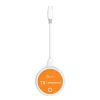 j5create JVAW62 ScreenCast USB-C® belaidis HDMI™ prailgintuvas, baltas ir oranžinis