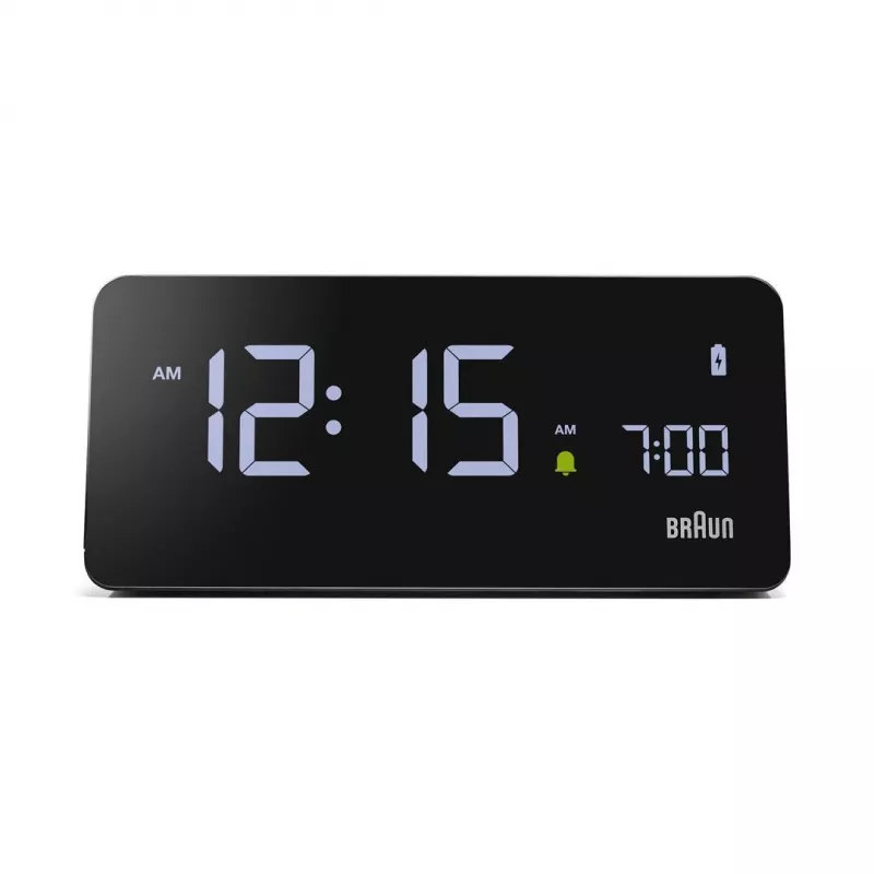 Braun BC21 skaitmeninis žadintuvas juodas