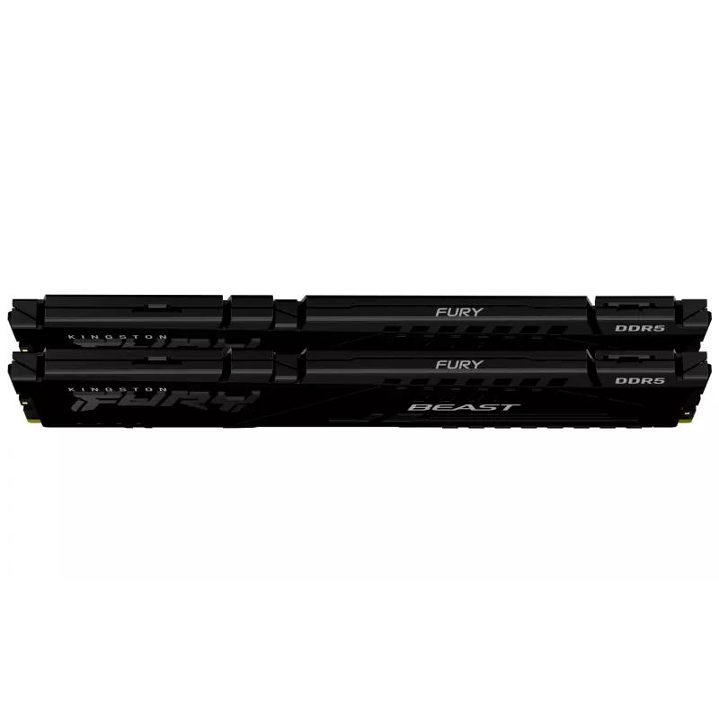 Kingston FURY Beast 32GB (2x16GB) DDR5 5600MHz CL36 atminties rinkinys juodas