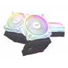 Korpuso ventiliatorius ASUS Prime MR120 120 mm 1600 RPM Baltas (3 vnt., LED, 58 CFM, 23 dB)